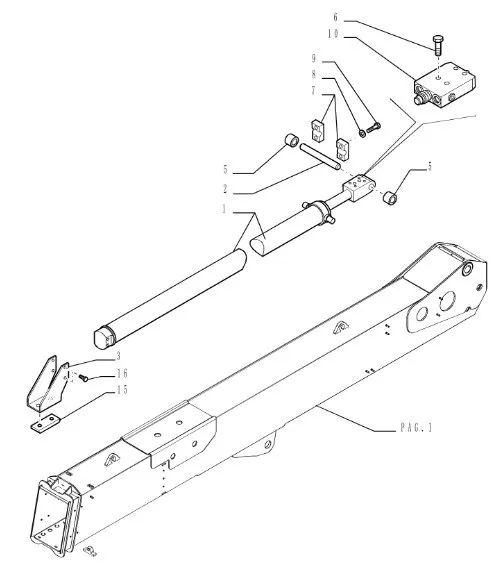 87590835 - гидроцилиндр