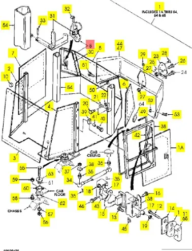 9706587 - Стекло двери